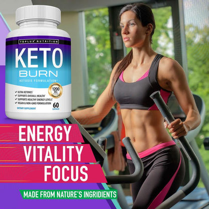 Toplux Keto Burn Supplement – Advanced Keto Support Capsules