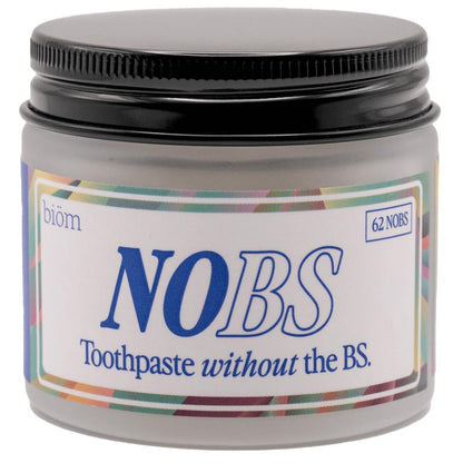 NOBS Nano Hydroxyapatite Toothpaste Tablets – Fluoride-Free & Plastic-Free