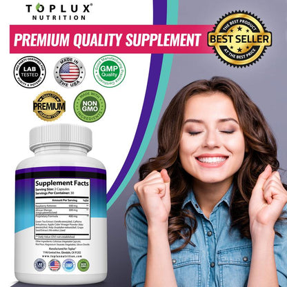 Toplux Keto Burn Supplement – Advanced Keto Support Capsules